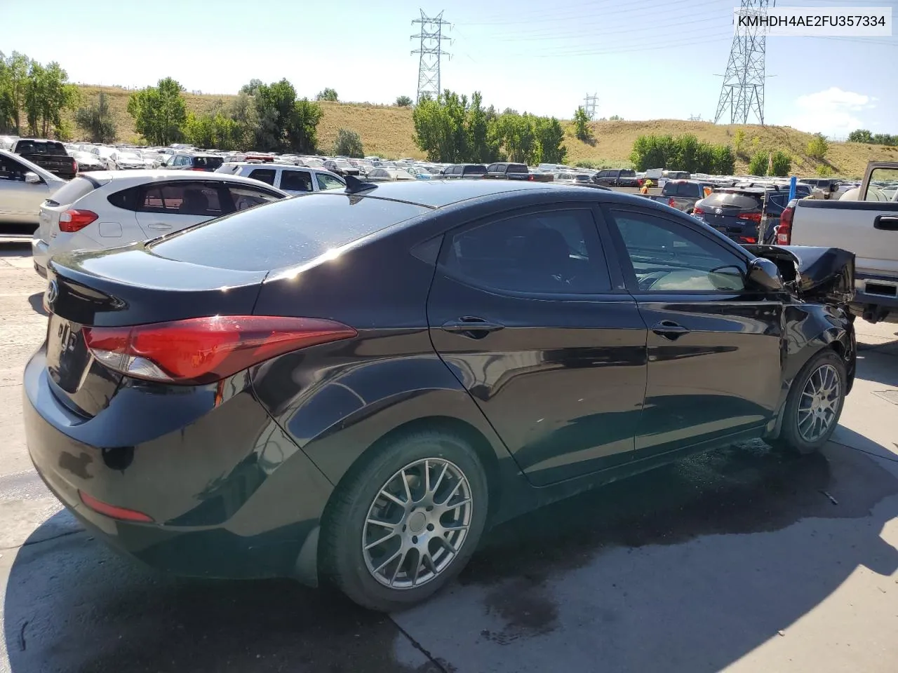 KMHDH4AE2FU357334 2015 Hyundai Elantra Se