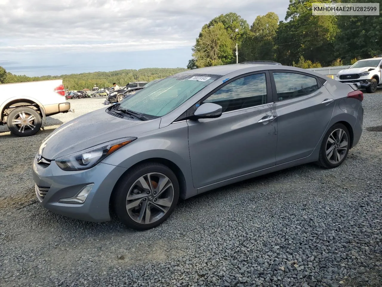 2015 Hyundai Elantra Se VIN: KMHDH4AE2FU282599 Lot: 70023474