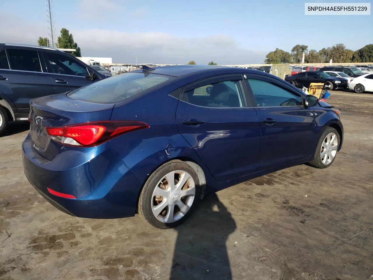 5NPDH4AE5FH551239 2015 Hyundai Elantra Se