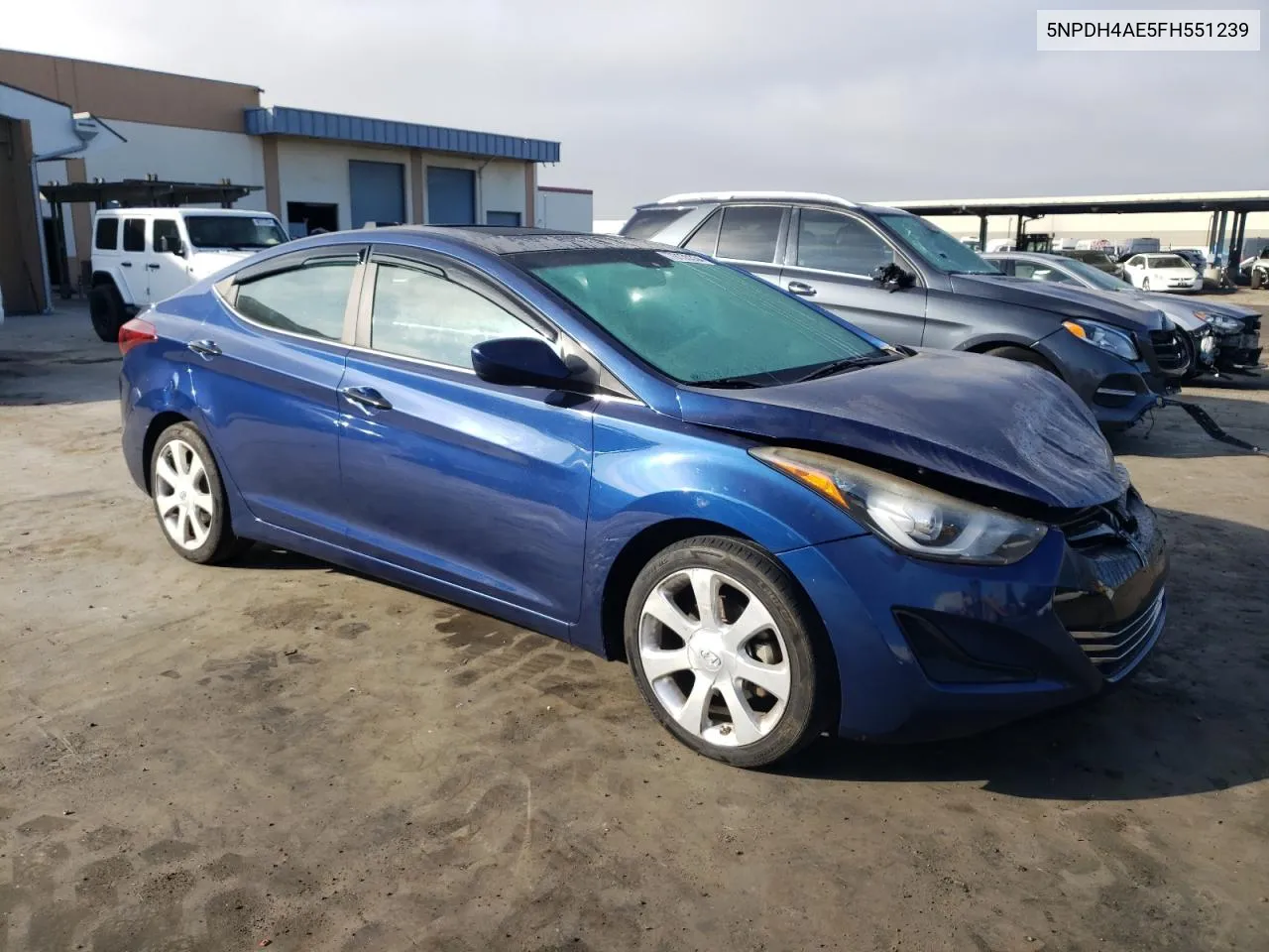 5NPDH4AE5FH551239 2015 Hyundai Elantra Se