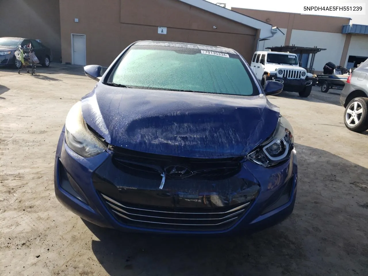 5NPDH4AE5FH551239 2015 Hyundai Elantra Se