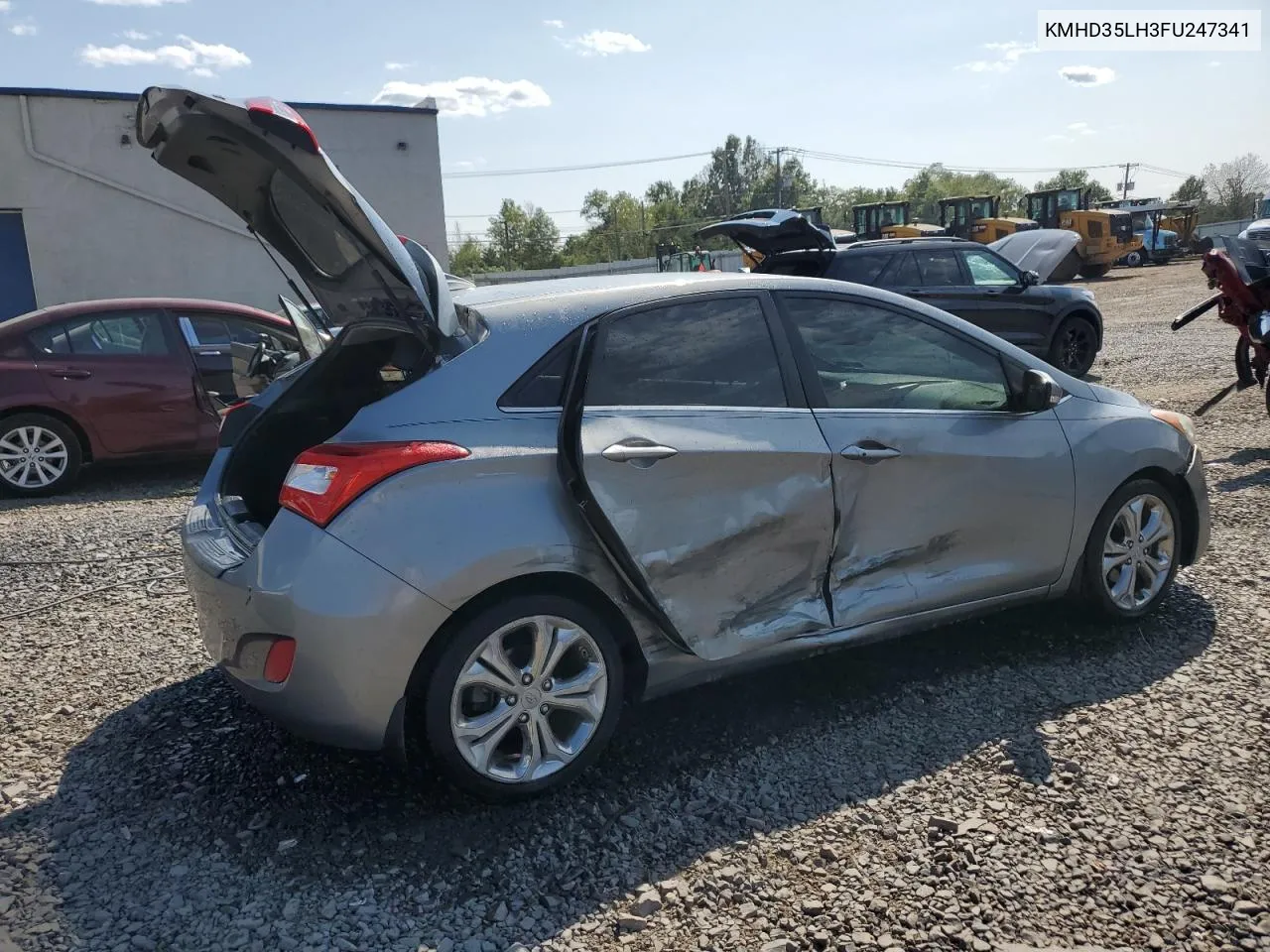 2015 Hyundai Elantra Gt VIN: KMHD35LH3FU247341 Lot: 70271654