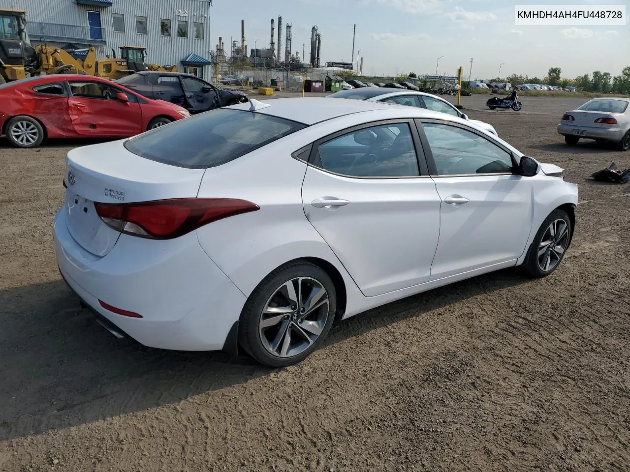 2015 Hyundai Elantra Se VIN: KMHDH4AH4FU448728 Lot: 70296024