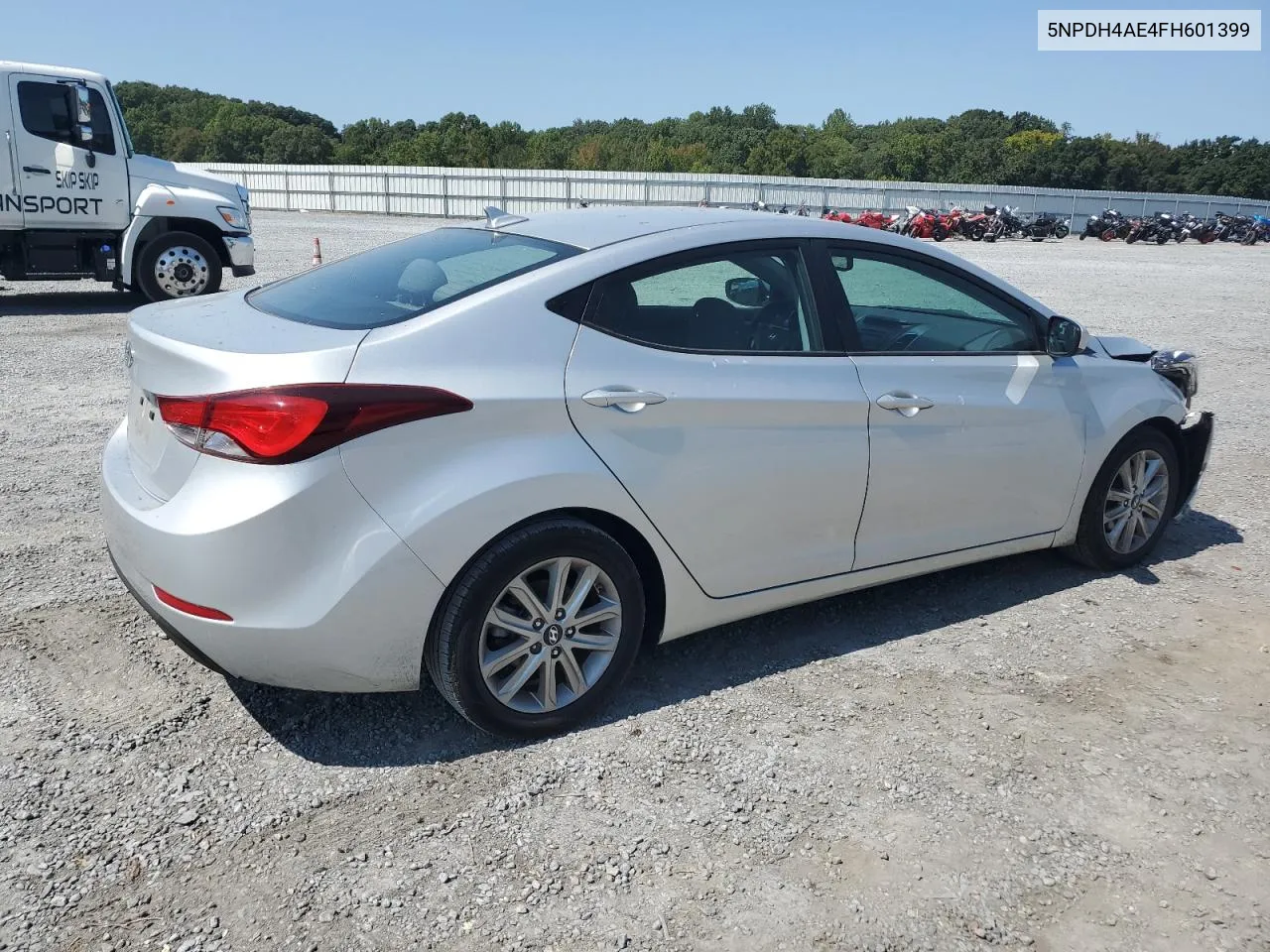 2015 Hyundai Elantra Se VIN: 5NPDH4AE4FH601399 Lot: 70300664