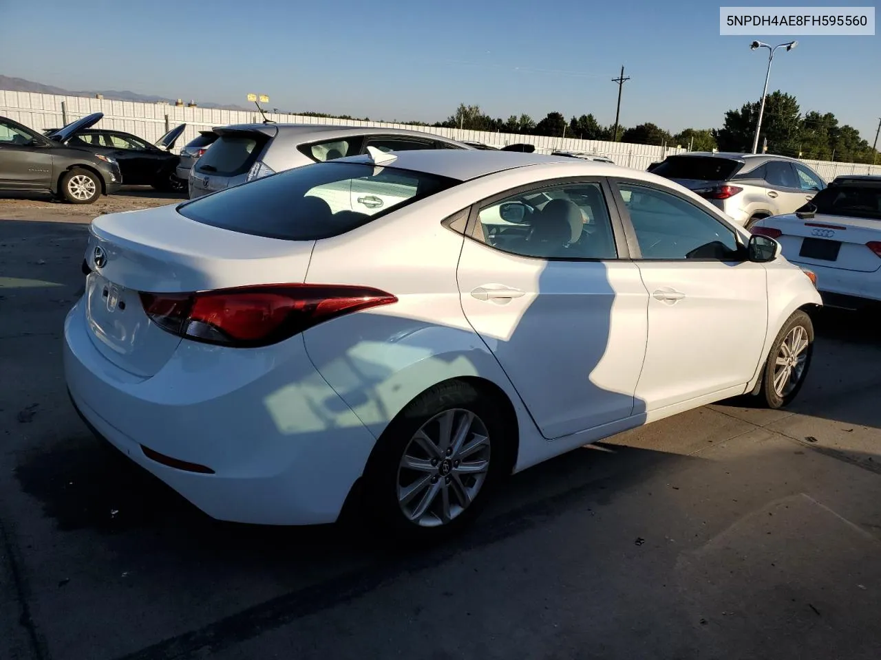 2015 Hyundai Elantra Se VIN: 5NPDH4AE8FH595560 Lot: 70496294