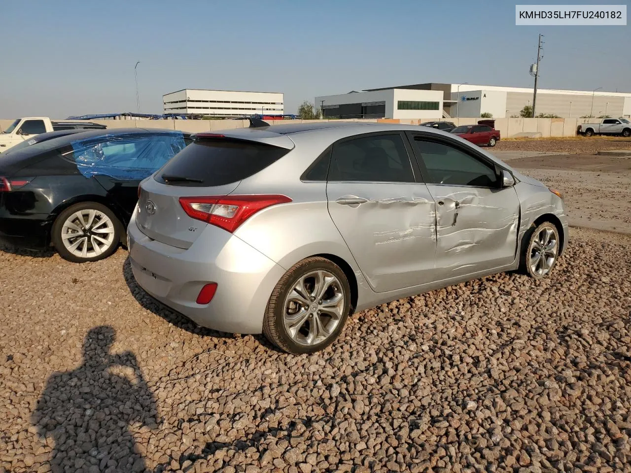 2015 Hyundai Elantra Gt VIN: KMHD35LH7FU240182 Lot: 70605954