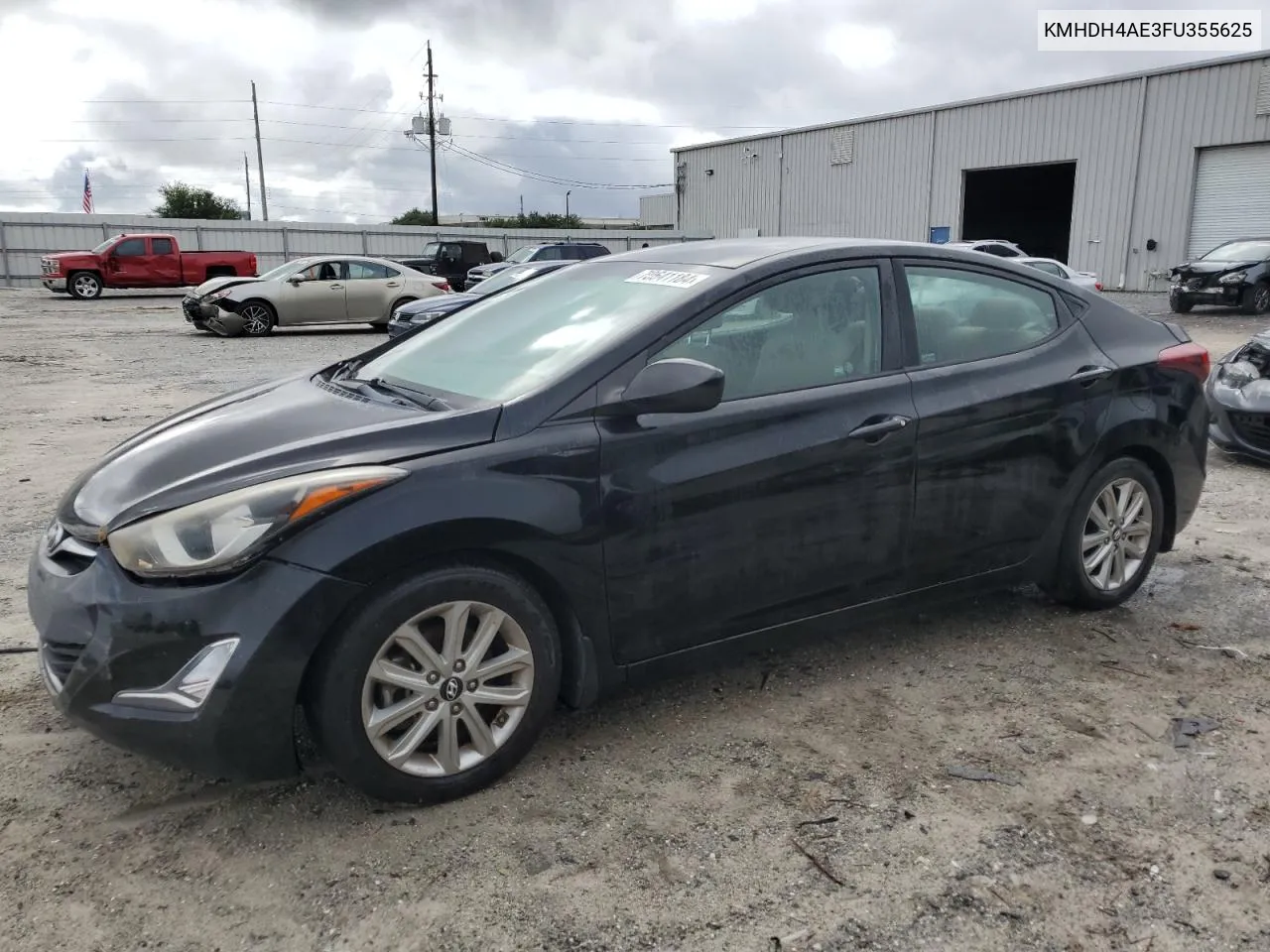 2015 Hyundai Elantra Se VIN: KMHDH4AE3FU355625 Lot: 70641184