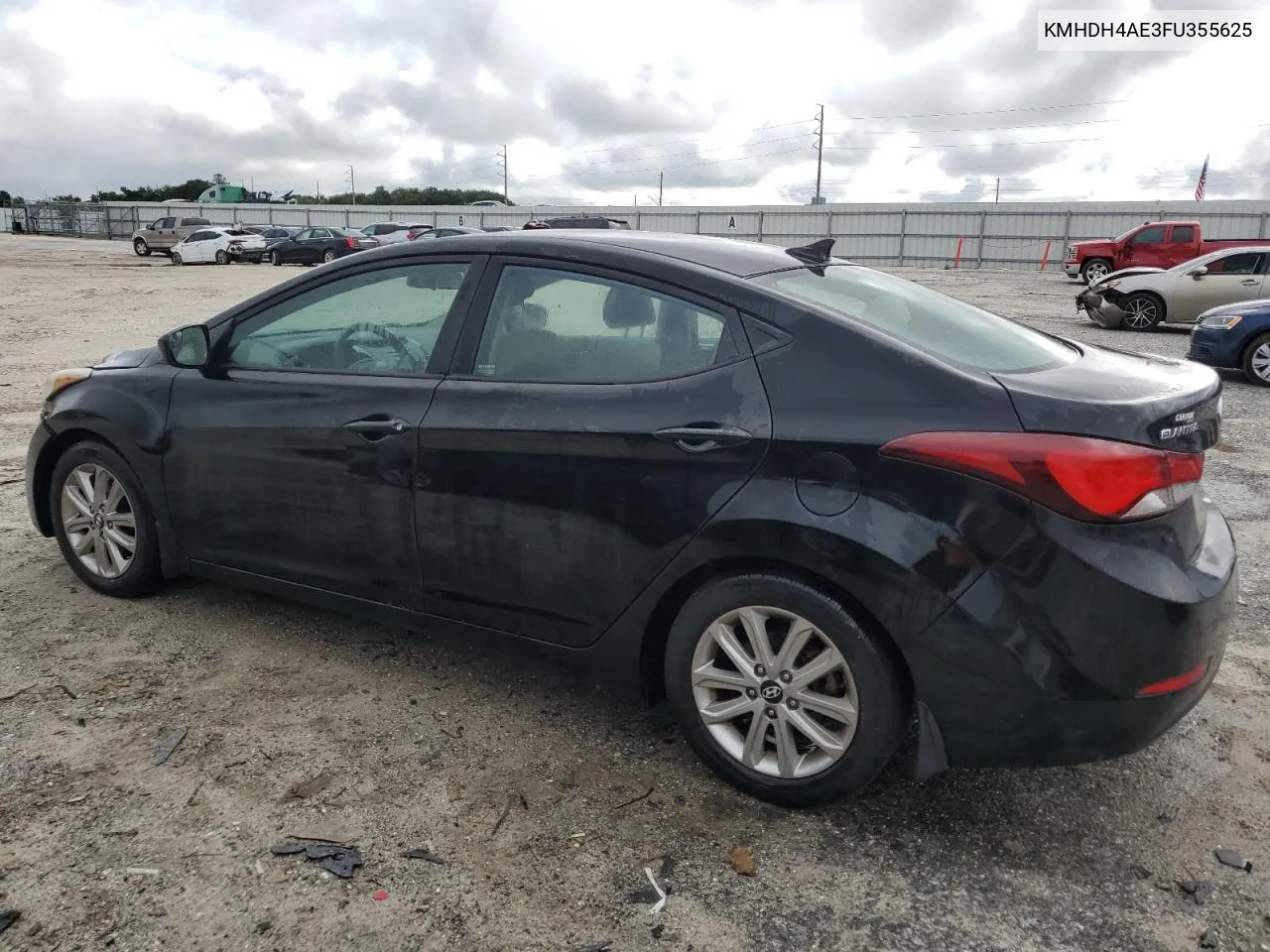 2015 Hyundai Elantra Se VIN: KMHDH4AE3FU355625 Lot: 70641184