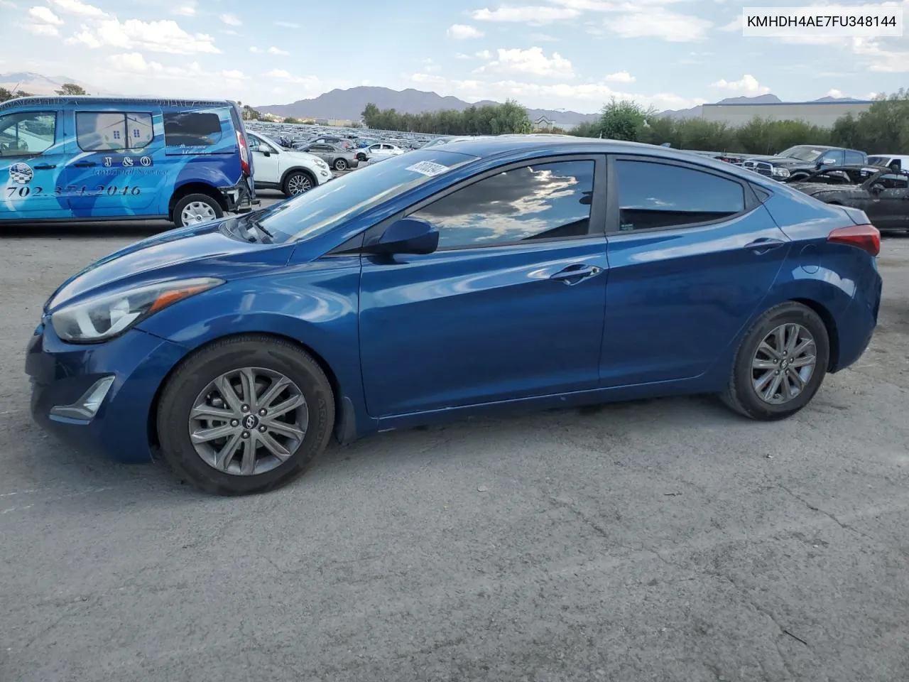 KMHDH4AE7FU348144 2015 Hyundai Elantra Se