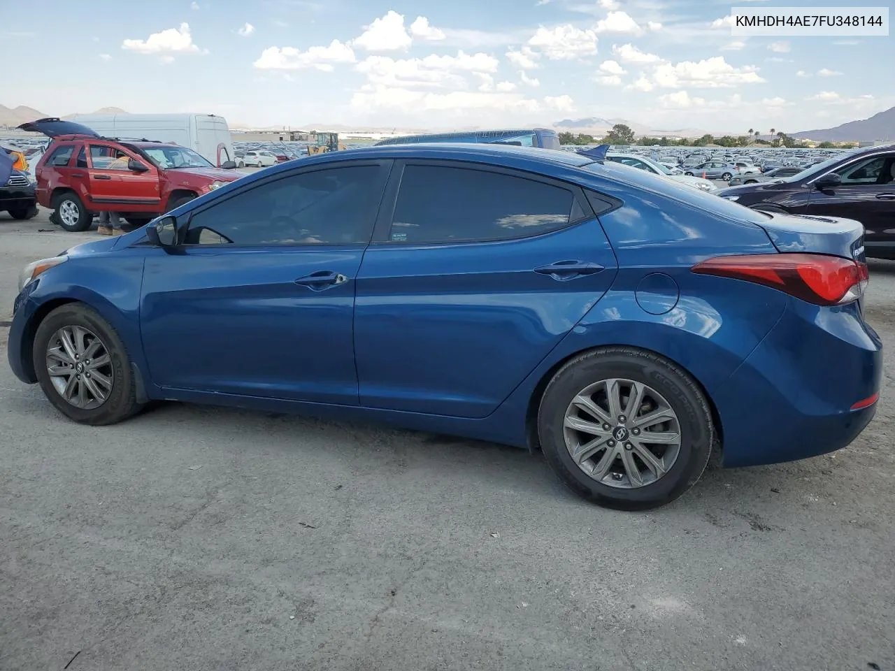 2015 Hyundai Elantra Se VIN: KMHDH4AE7FU348144 Lot: 70708394