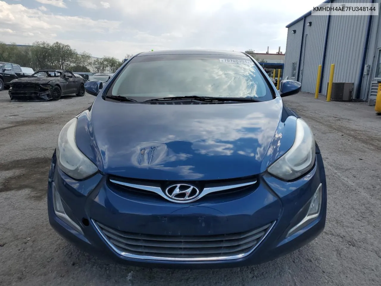 2015 Hyundai Elantra Se VIN: KMHDH4AE7FU348144 Lot: 70708394