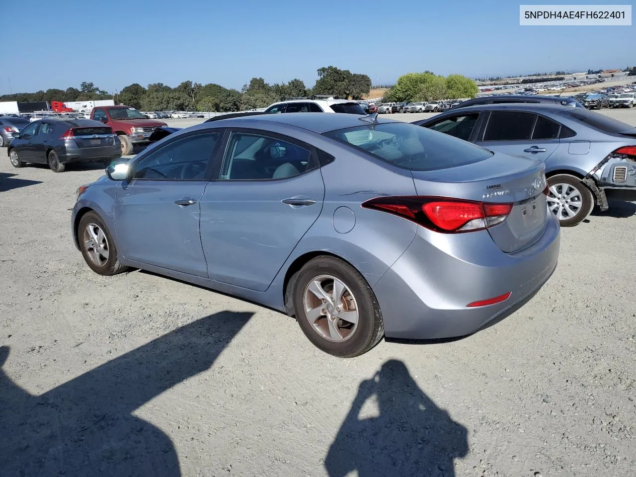 5NPDH4AE4FH622401 2015 Hyundai Elantra Se