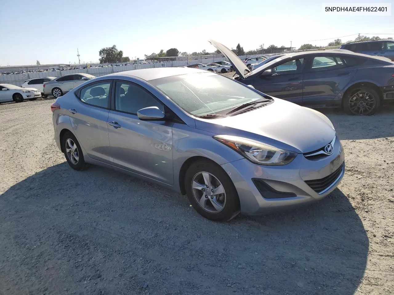 2015 Hyundai Elantra Se VIN: 5NPDH4AE4FH622401 Lot: 70728354