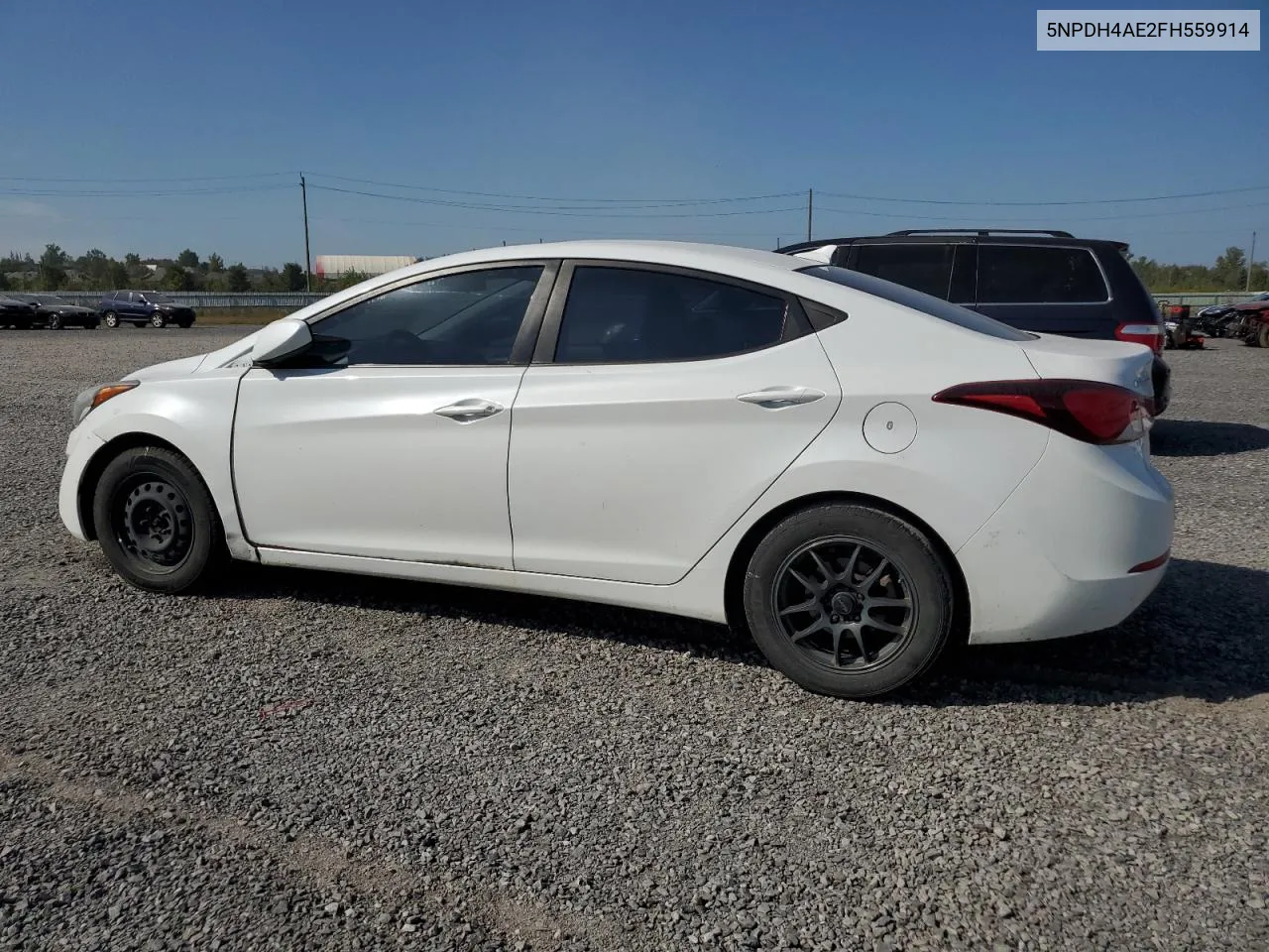 2015 Hyundai Elantra Se VIN: 5NPDH4AE2FH559914 Lot: 70866524