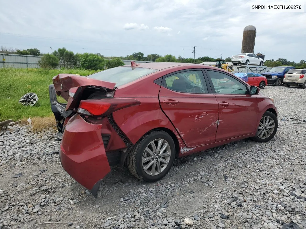 2015 Hyundai Elantra Se VIN: 5NPDH4AEXFH609278 Lot: 70896784