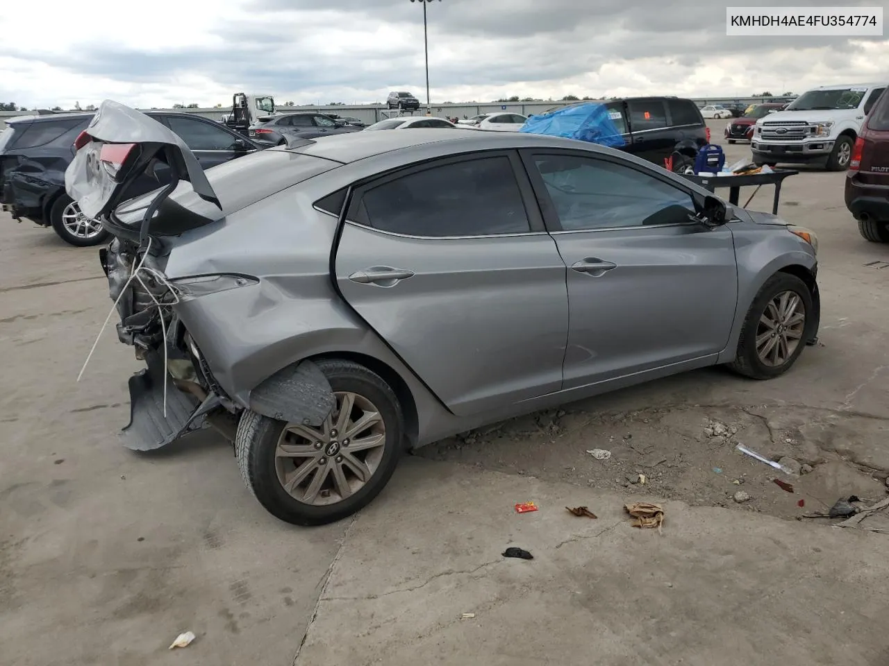 KMHDH4AE4FU354774 2015 Hyundai Elantra Se/Sport/Limited