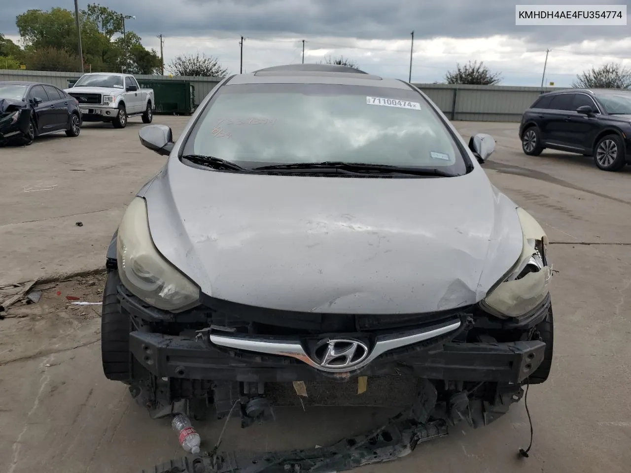 KMHDH4AE4FU354774 2015 Hyundai Elantra Se/Sport/Limited