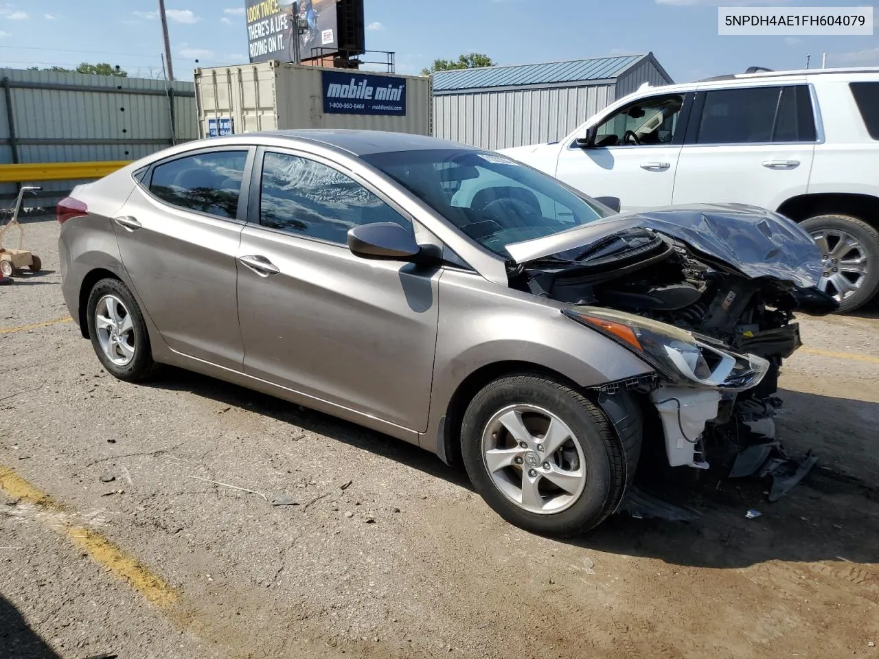 2015 Hyundai Elantra Se VIN: 5NPDH4AE1FH604079 Lot: 71372264