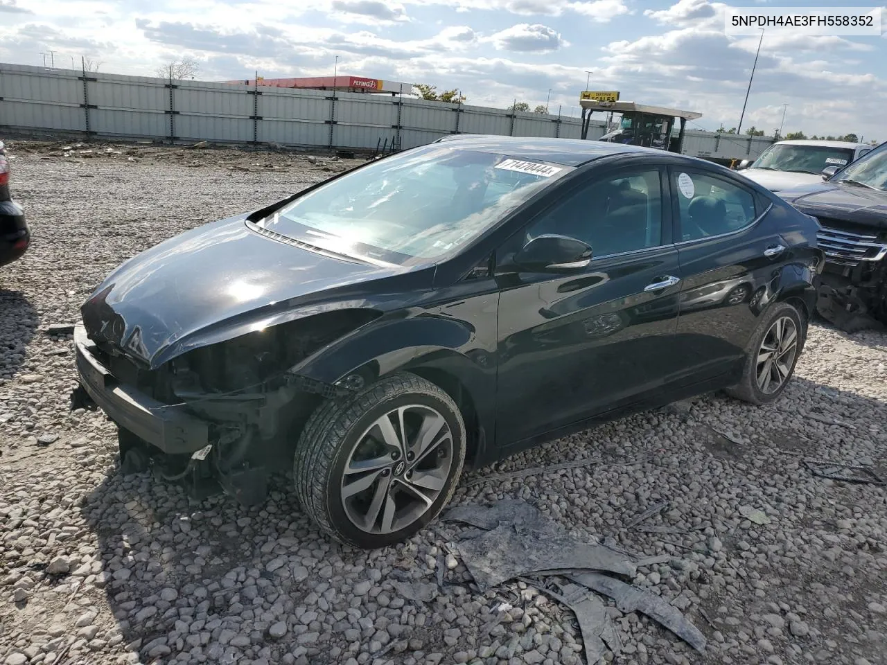 5NPDH4AE3FH558352 2015 Hyundai Elantra Se