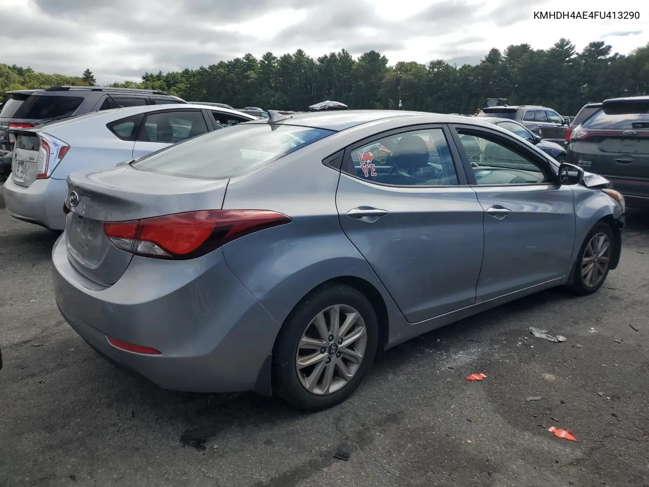 KMHDH4AE4FU413290 2015 Hyundai Elantra Se