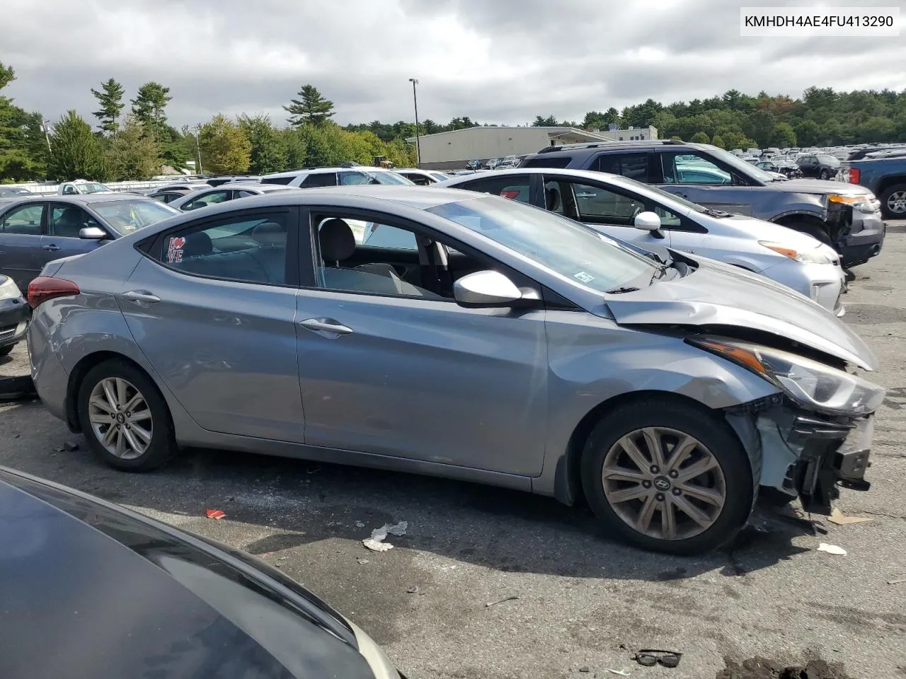 2015 Hyundai Elantra Se VIN: KMHDH4AE4FU413290 Lot: 71645984