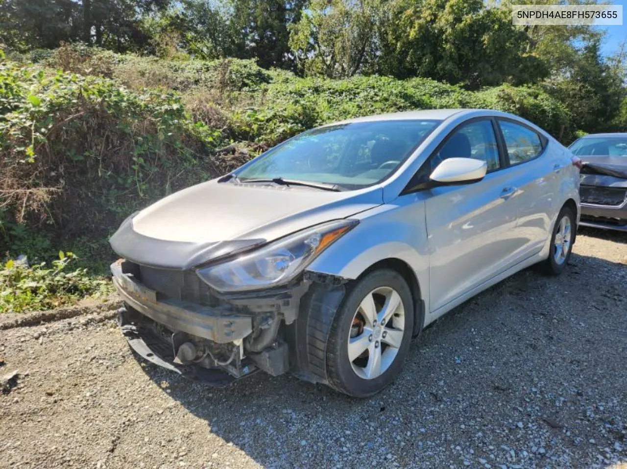 2015 Hyundai Elantra Se VIN: 5NPDH4AE8FH573655 Lot: 71710824