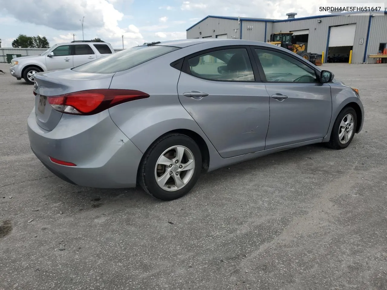 2015 Hyundai Elantra Se VIN: 5NPDH4AE5FH651647 Lot: 71754054