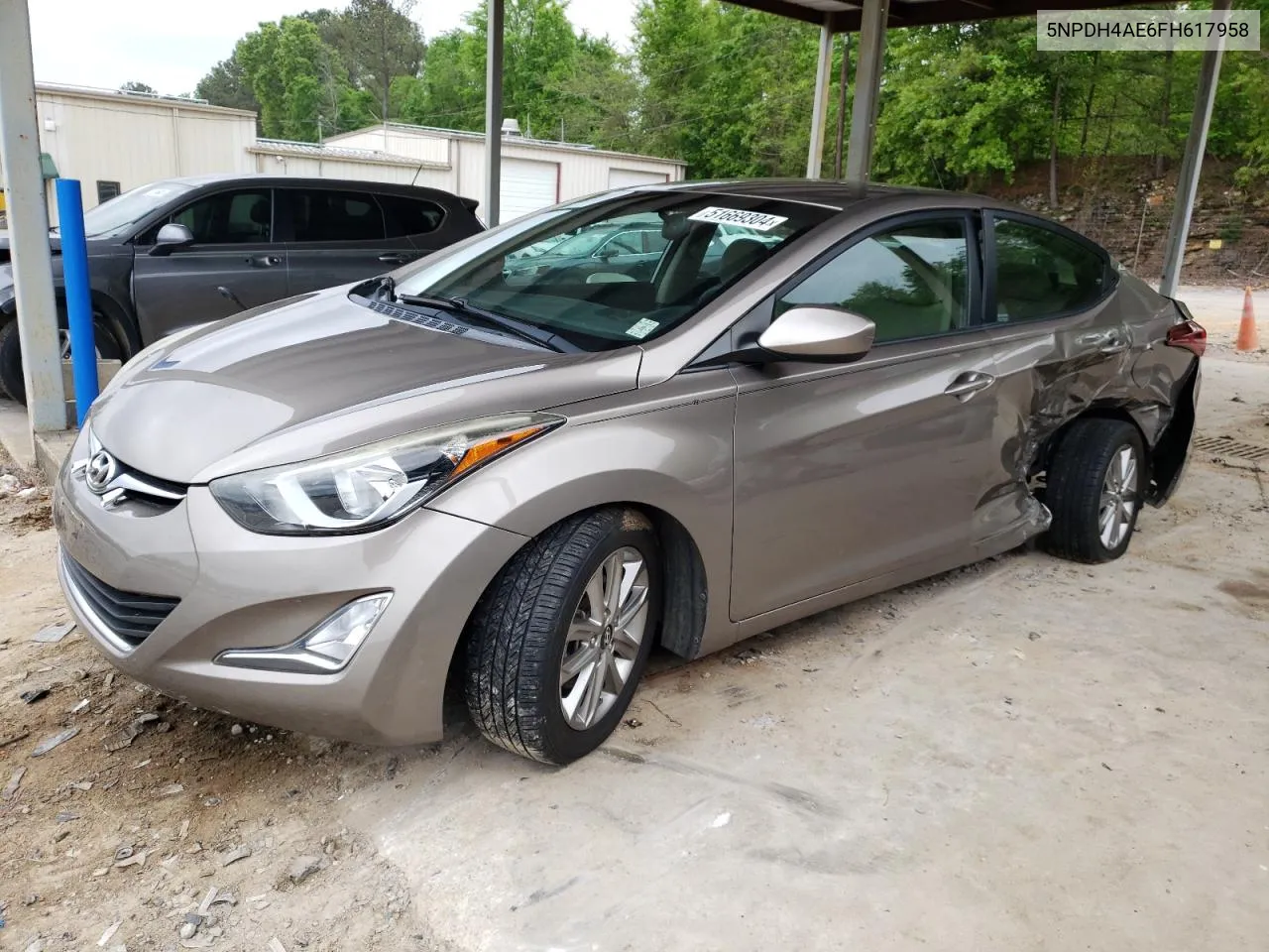 5NPDH4AE6FH617958 2015 Hyundai Elantra Se