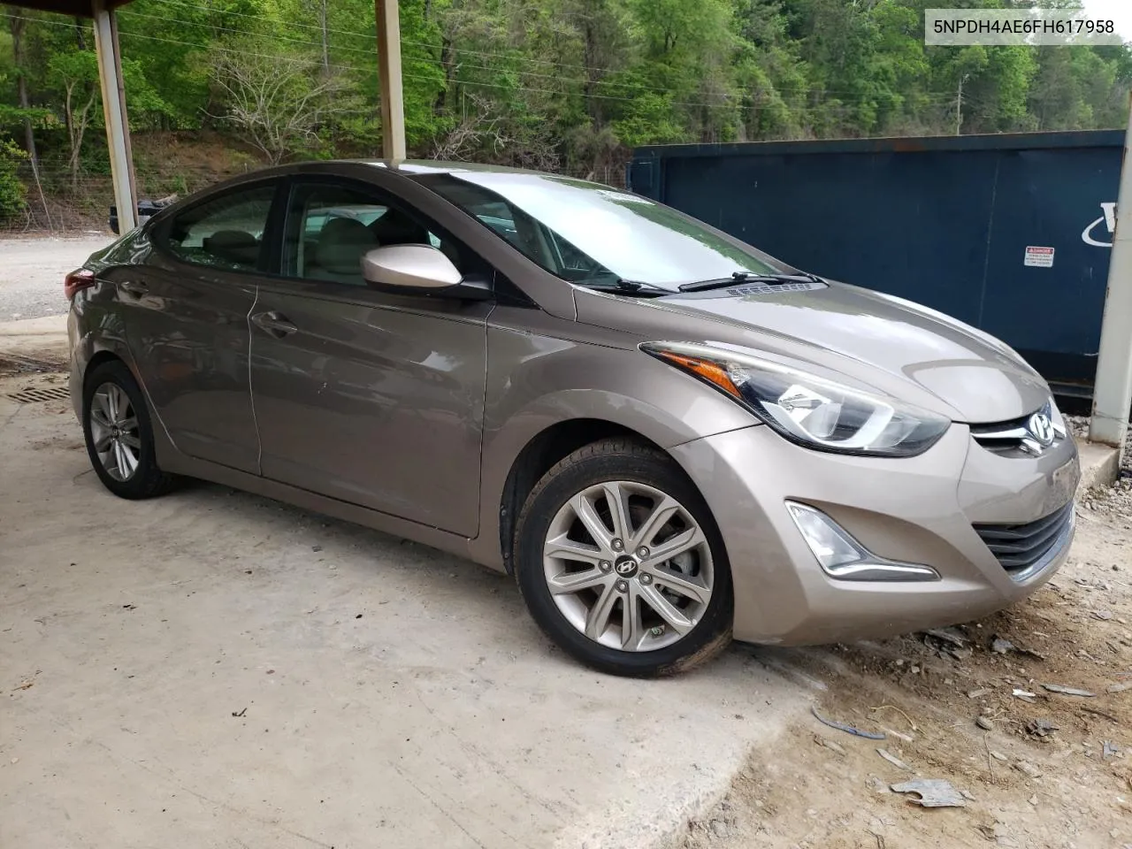 5NPDH4AE6FH617958 2015 Hyundai Elantra Se