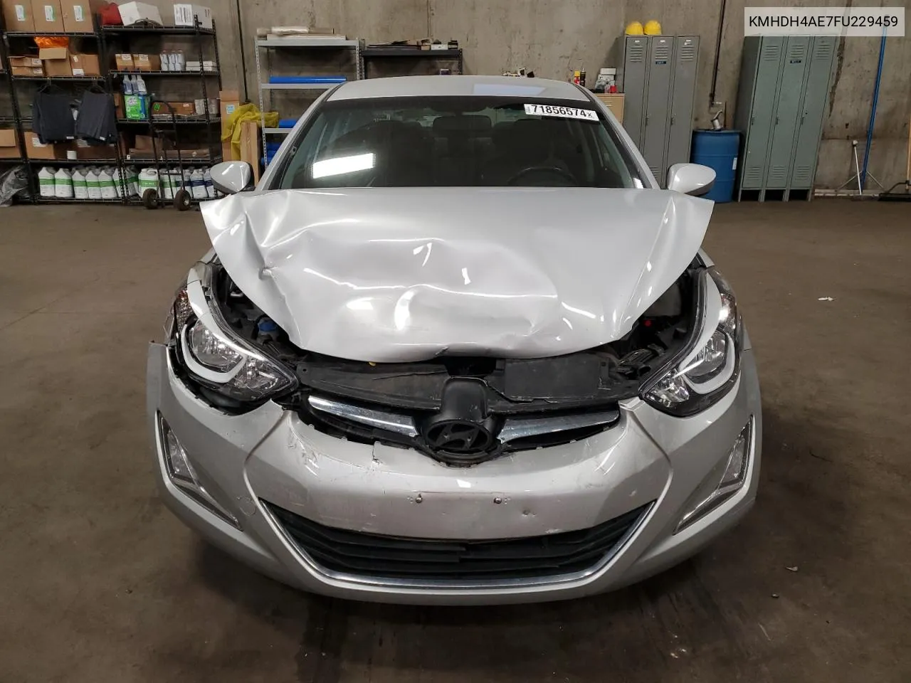 2015 Hyundai Elantra Se VIN: KMHDH4AE7FU229459 Lot: 71856574