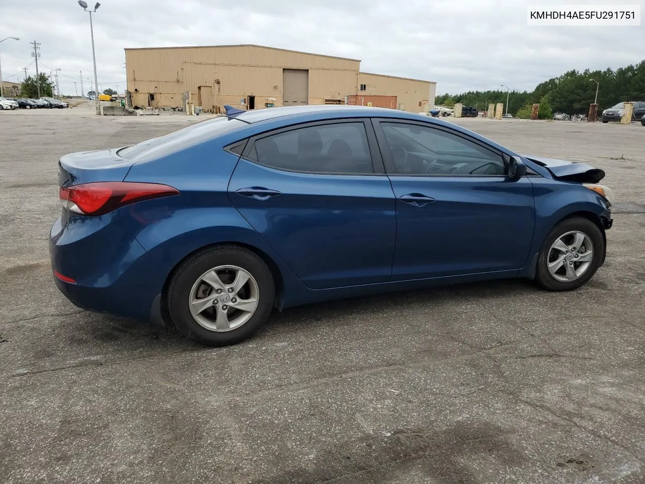 KMHDH4AE5FU291751 2015 Hyundai Elantra Se