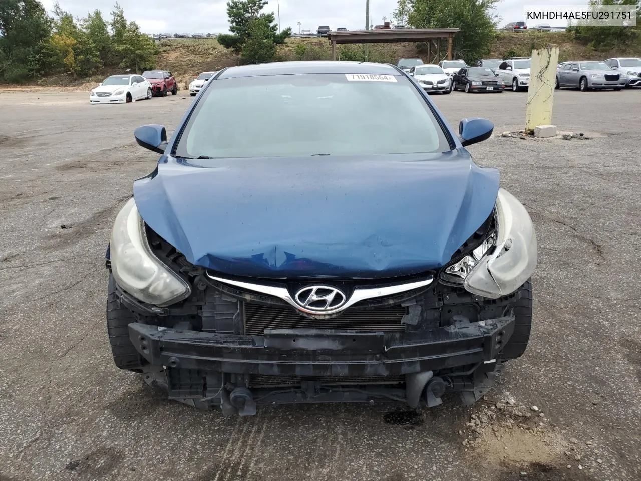 KMHDH4AE5FU291751 2015 Hyundai Elantra Se