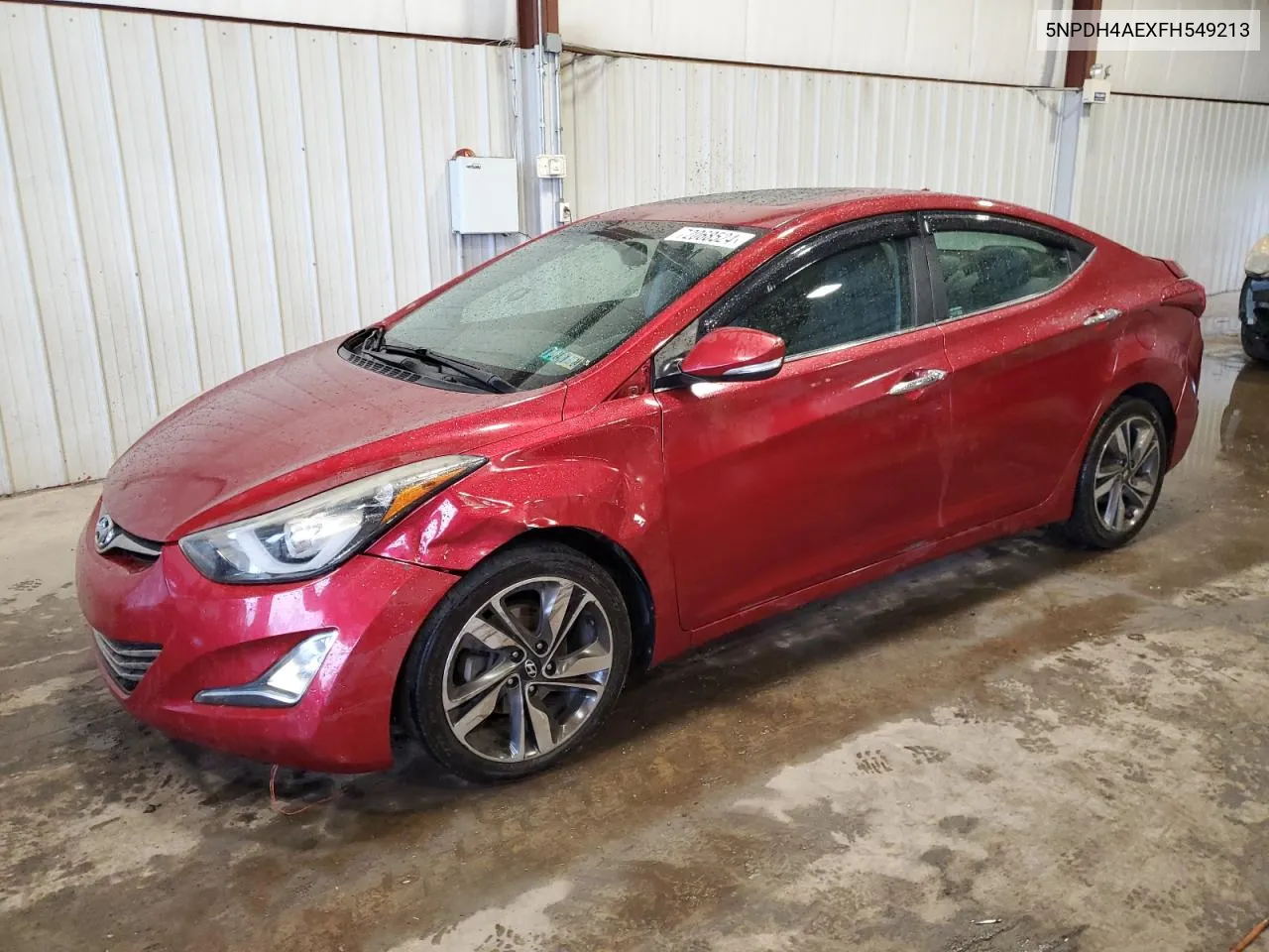 2015 Hyundai Elantra Se VIN: 5NPDH4AEXFH549213 Lot: 72068524