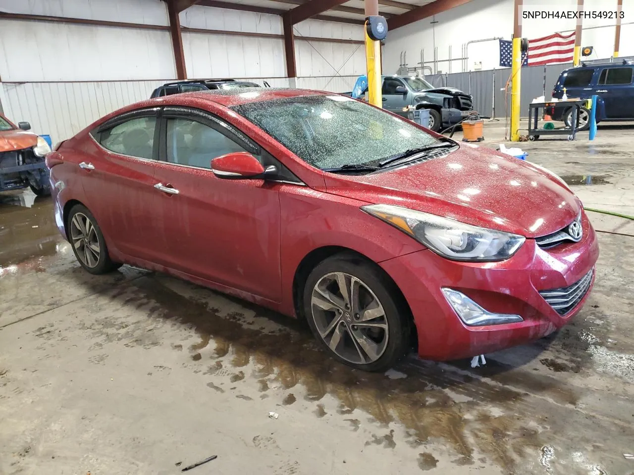 2015 Hyundai Elantra Se VIN: 5NPDH4AEXFH549213 Lot: 72068524