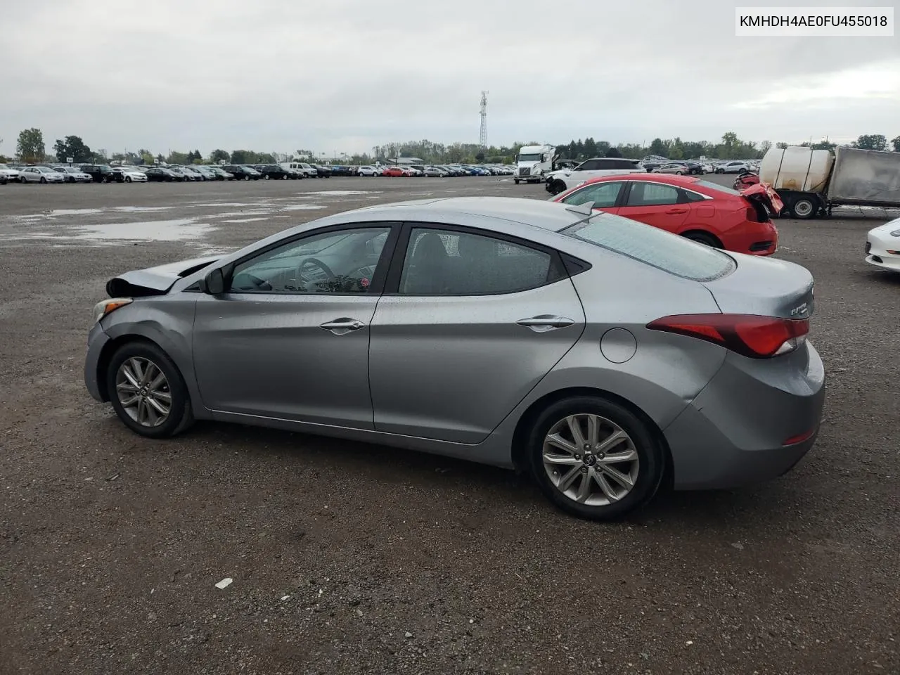 2015 Hyundai Elantra Se VIN: KMHDH4AE0FU455018 Lot: 72082834