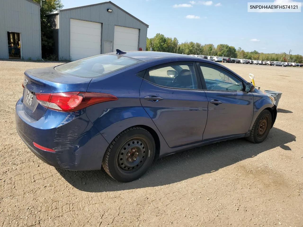 2015 Hyundai Elantra Se VIN: 5NPDH4AE9FH574121 Lot: 72402994