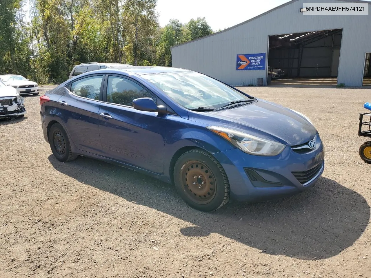 5NPDH4AE9FH574121 2015 Hyundai Elantra Se