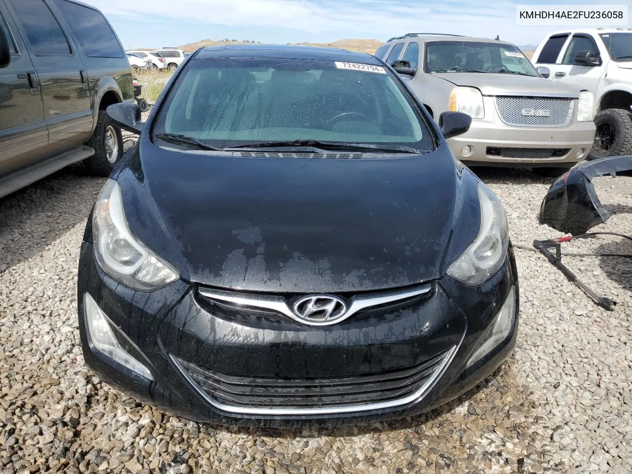 KMHDH4AE2FU236058 2015 Hyundai Elantra Se