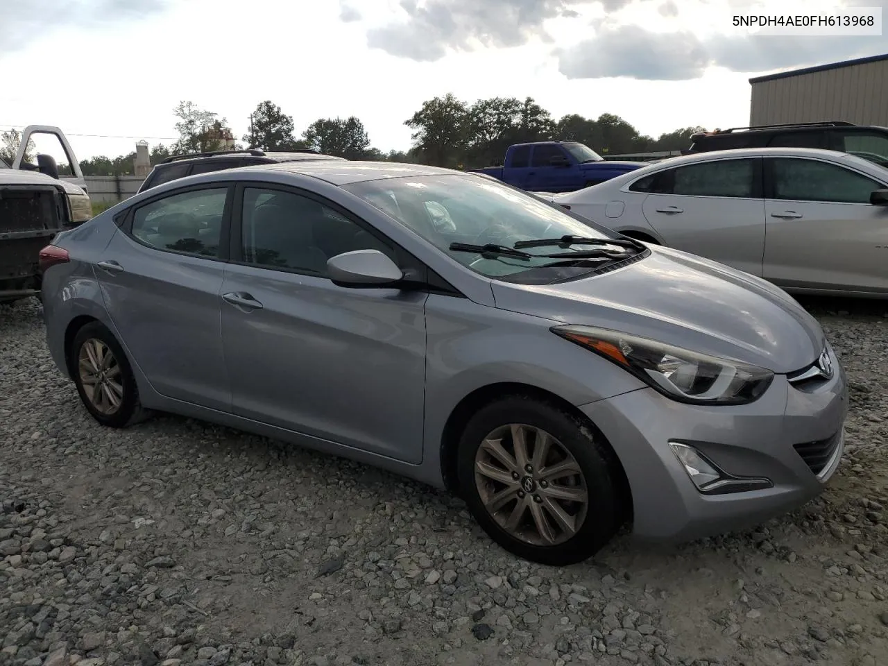 2015 Hyundai Elantra Se VIN: 5NPDH4AE0FH613968 Lot: 72518844