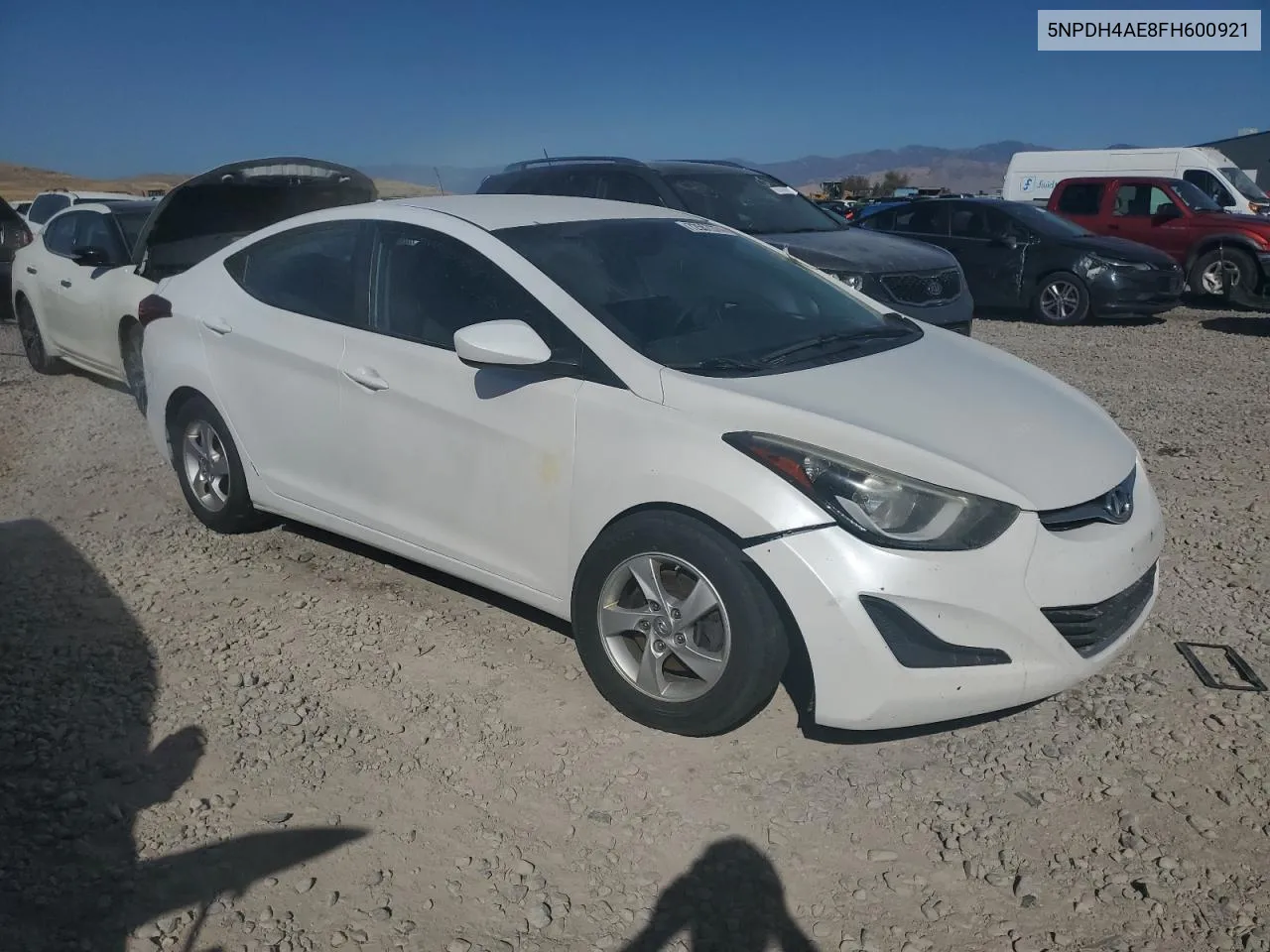 5NPDH4AE8FH600921 2015 Hyundai Elantra Se