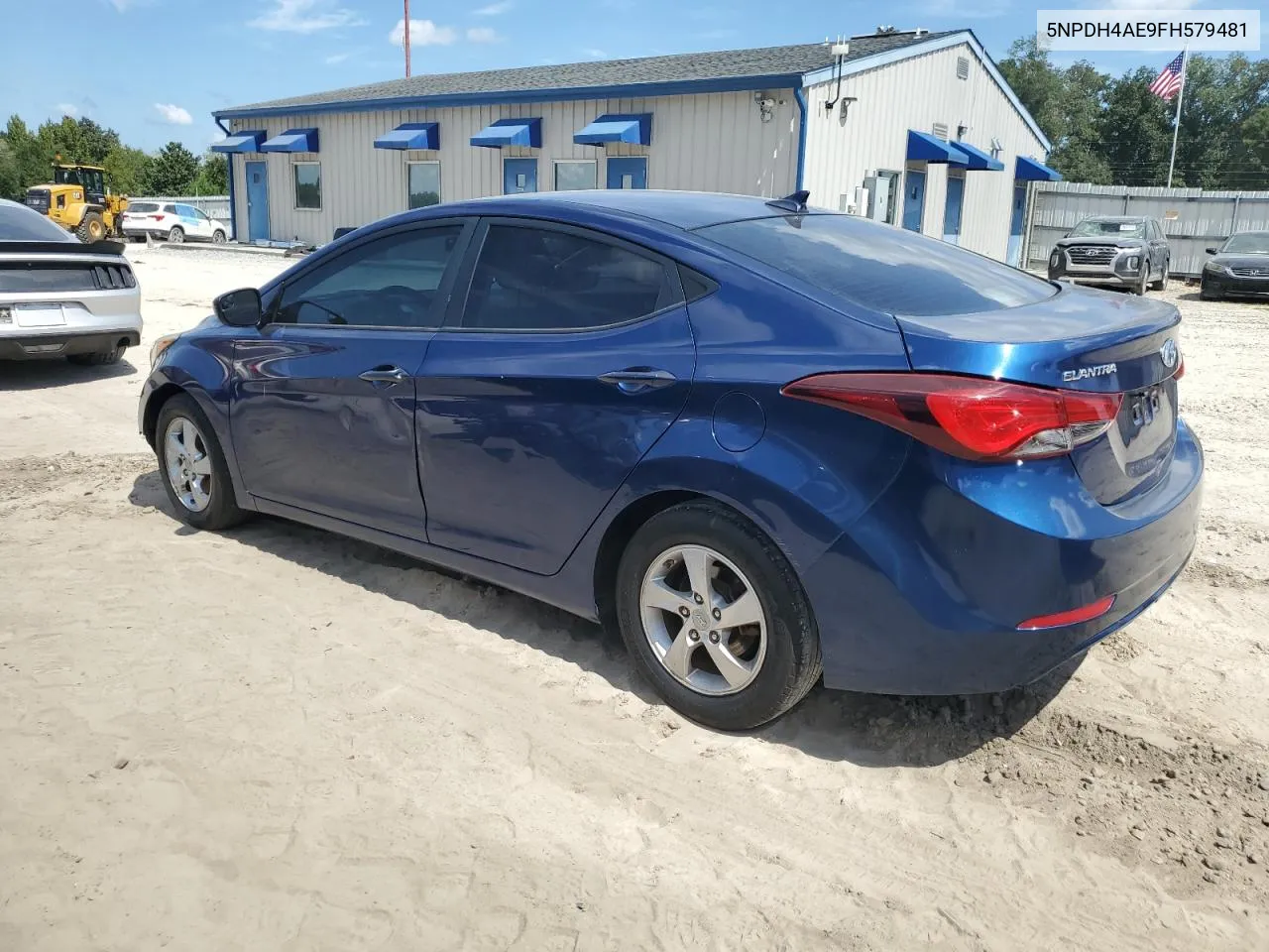 2015 Hyundai Elantra Se VIN: 5NPDH4AE9FH579481 Lot: 72569764