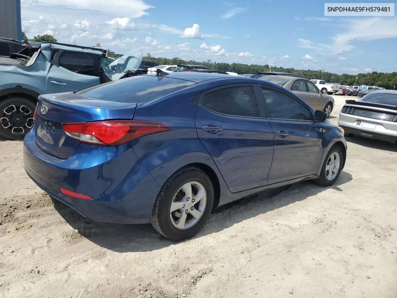 2015 Hyundai Elantra Se VIN: 5NPDH4AE9FH579481 Lot: 72569764