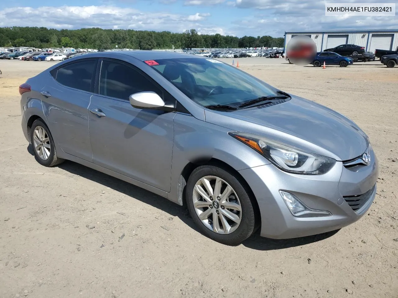 2015 Hyundai Elantra Se VIN: KMHDH4AE1FU382421 Lot: 72624614