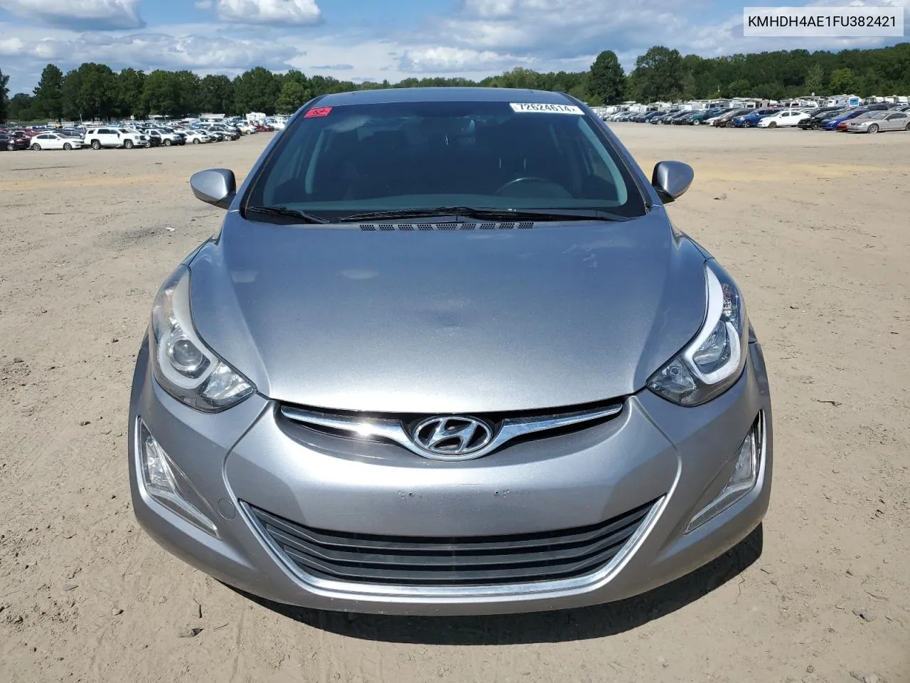 2015 Hyundai Elantra Se VIN: KMHDH4AE1FU382421 Lot: 72624614