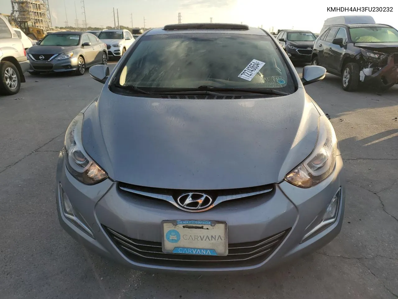 2015 Hyundai Elantra Se VIN: KMHDH4AH3FU230232 Lot: 72743654