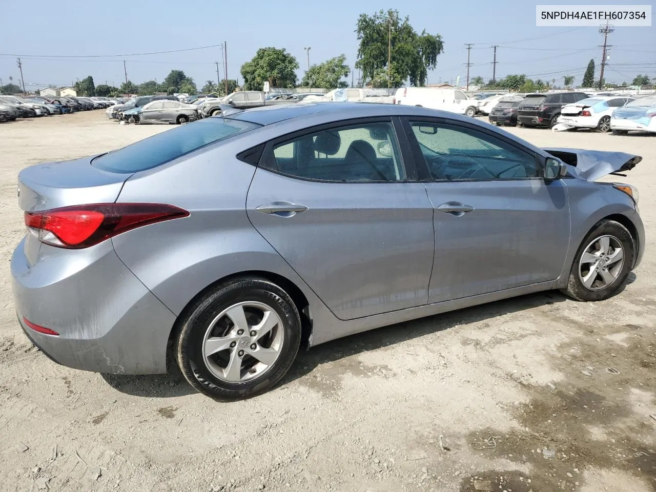 2015 Hyundai Elantra Se VIN: 5NPDH4AE1FH607354 Lot: 72822304