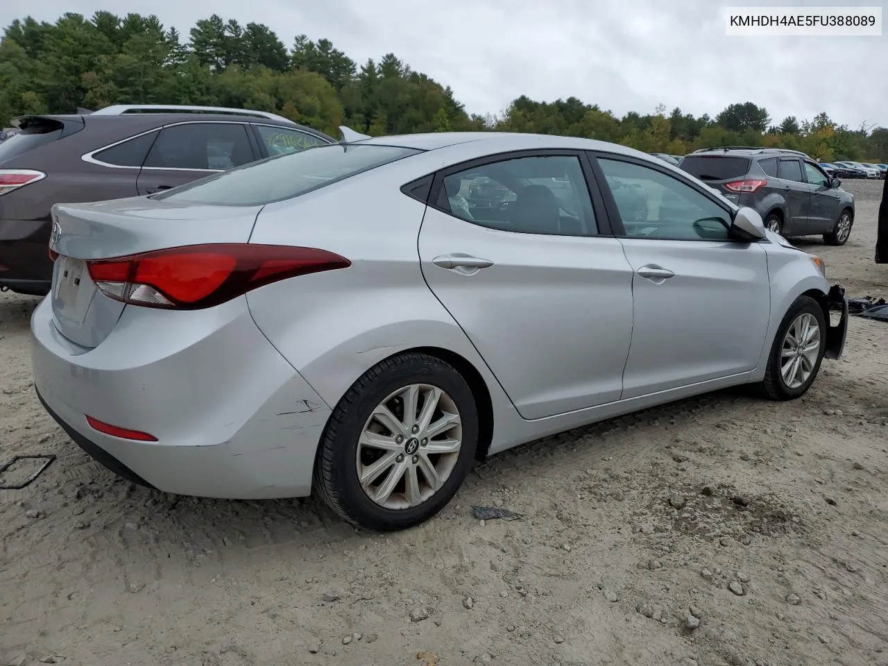 KMHDH4AE5FU388089 2015 Hyundai Elantra Se