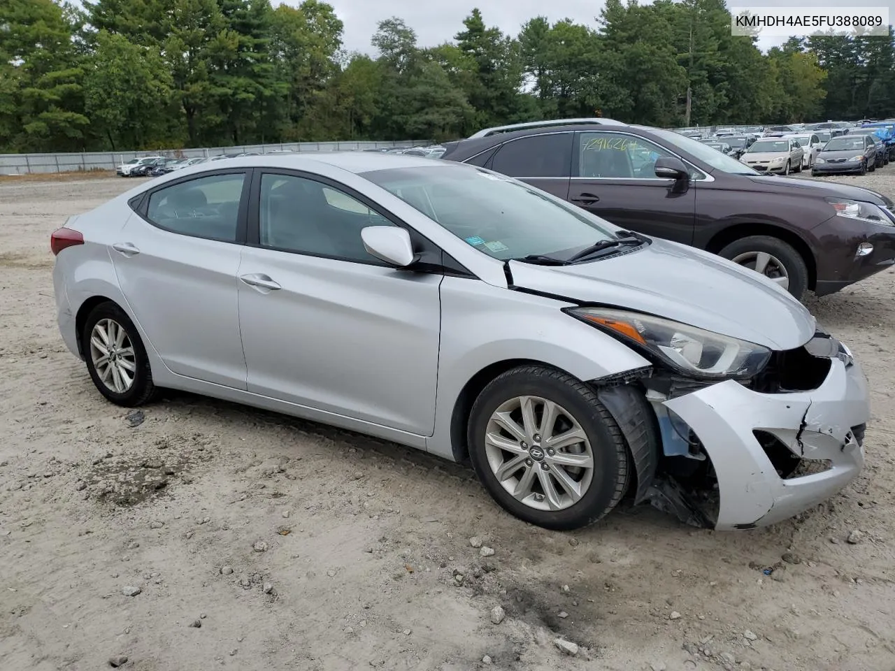 KMHDH4AE5FU388089 2015 Hyundai Elantra Se