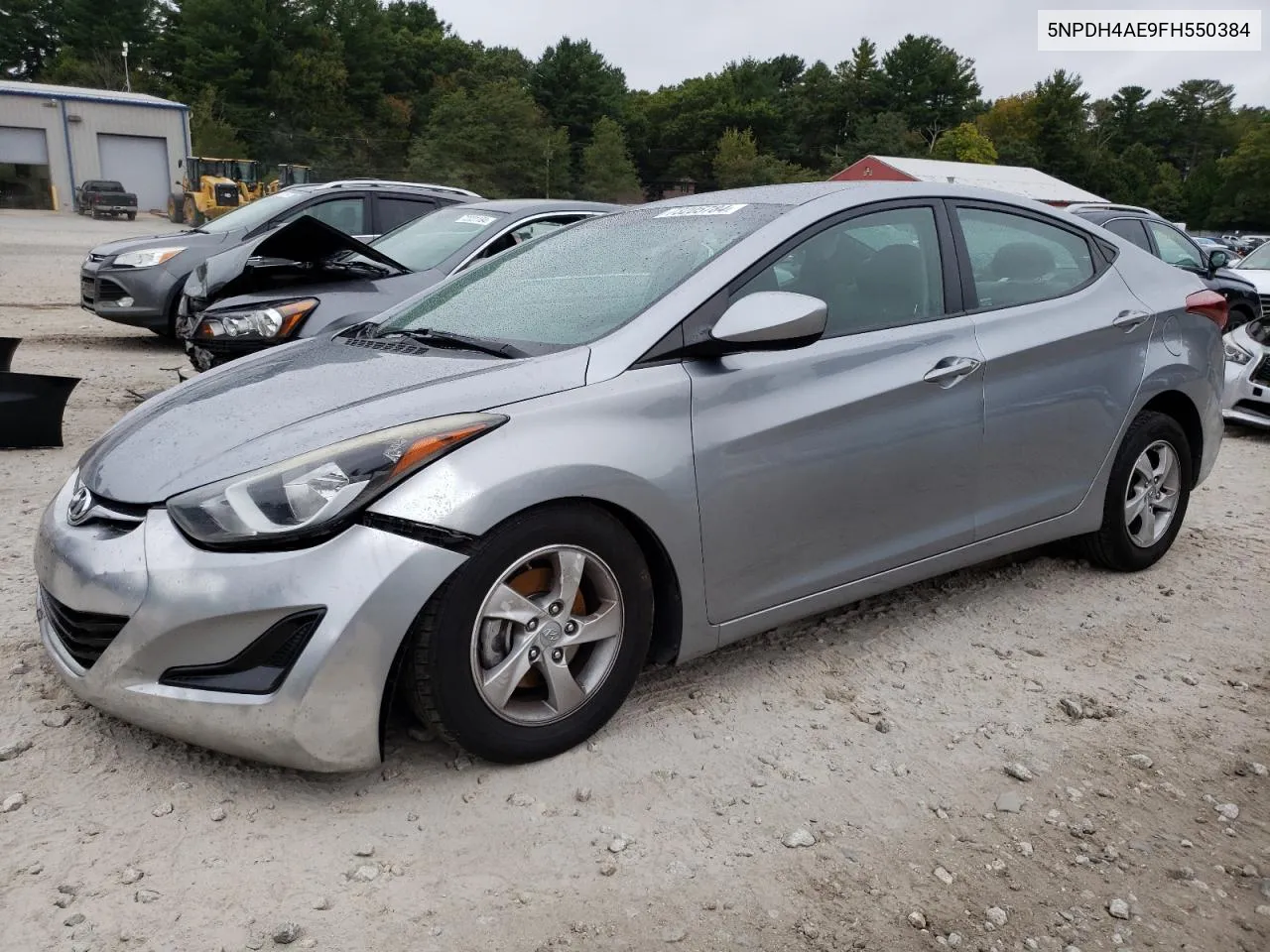 2015 Hyundai Elantra Se VIN: 5NPDH4AE9FH550384 Lot: 73205784