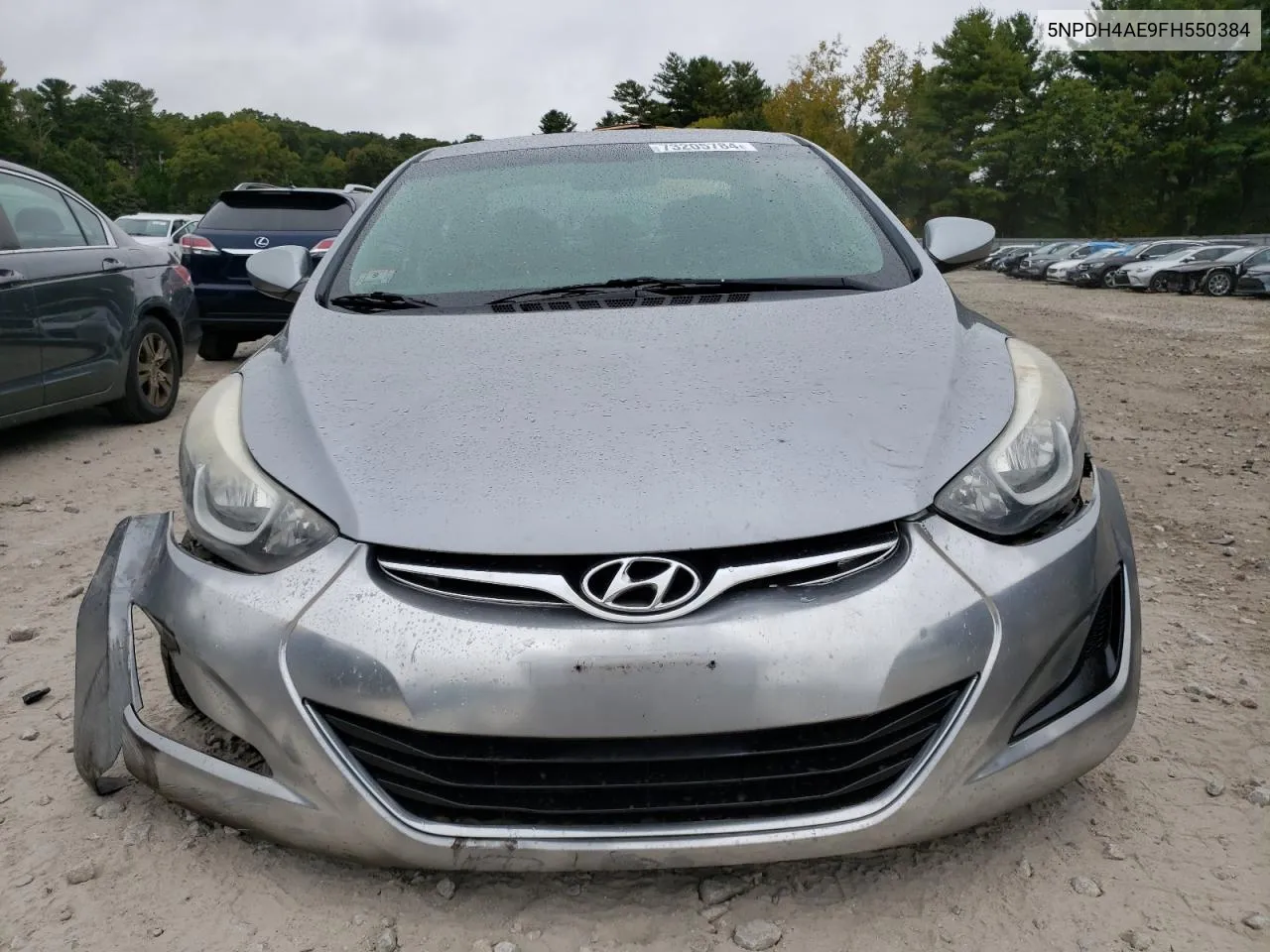 2015 Hyundai Elantra Se VIN: 5NPDH4AE9FH550384 Lot: 73205784